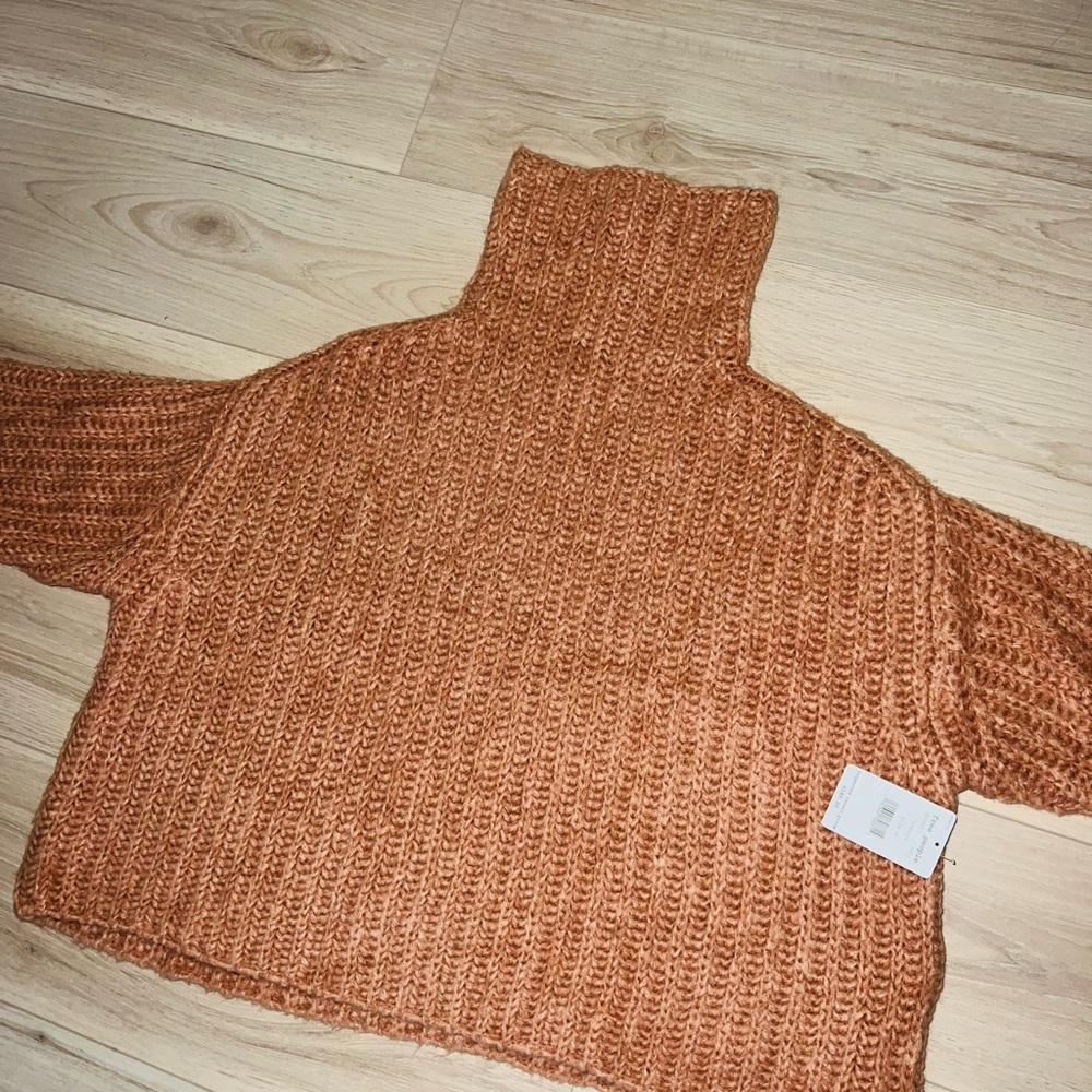 NWT FREE PEOPLE & URBAN OUTFITTERS PAPAYA WINTER MATCHING SET! SWEATER & PANTS! - Picture 10 of 13